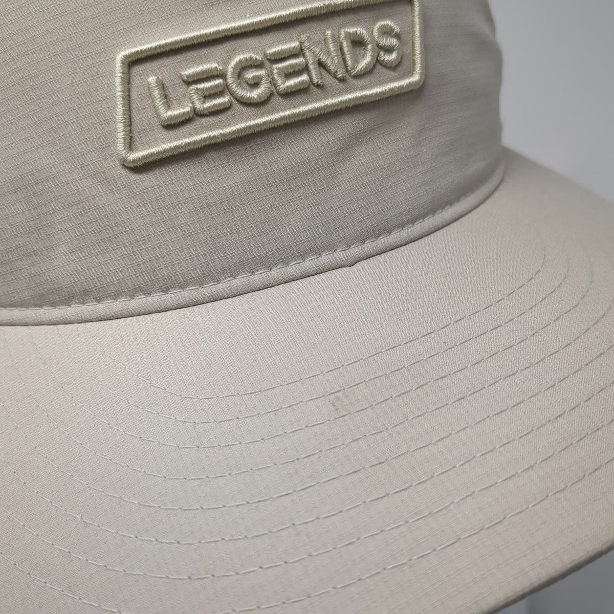 Legends 5 Panel Beige Hat One Size Snapback Polyester Work Hard Stay Humble