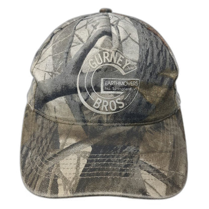 Daystone 5 Panel Brown Camo One Size Hat Gurney Bros Earthmovers Springfield VT