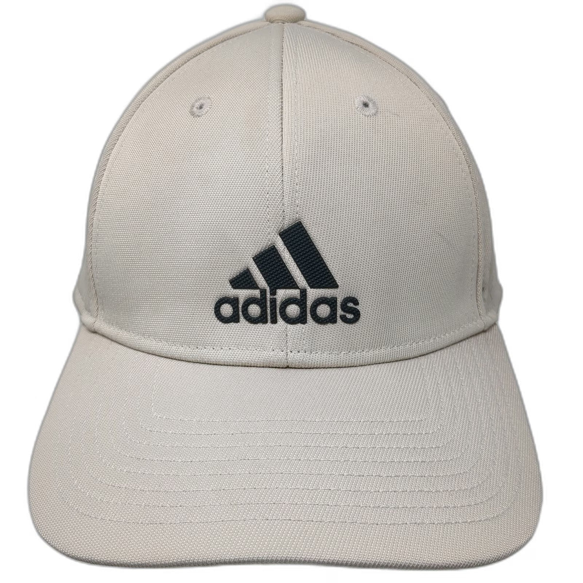 adidas Baseball Cap Beige Black One Size AEROREADY Recycled Strapback Logo Hat