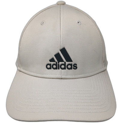 adidas Baseball Cap Beige Black One Size AEROREADY Recycled Strapback Logo Hat