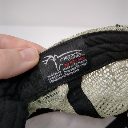 Perini Ranch Steakhouse Buffalo Gap TX Trucker Hat Camo OSFM Mesh Back KC Caps