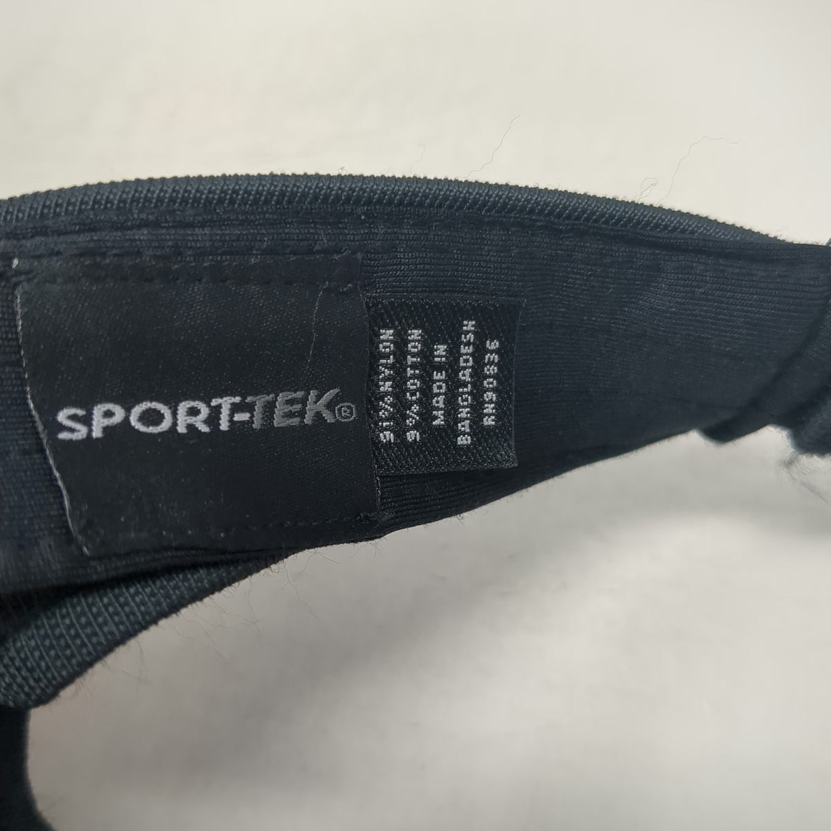 Sport-Tek Visor Black One Size Family 20 Embroidery Contrast Side Panels Hat