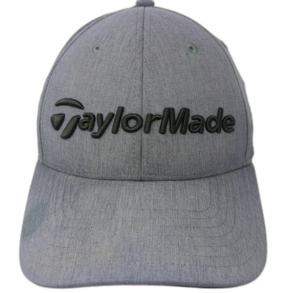 TaylorMade Baseball Cap Gray Black One Size TimberStone Golf Course Curved Hat