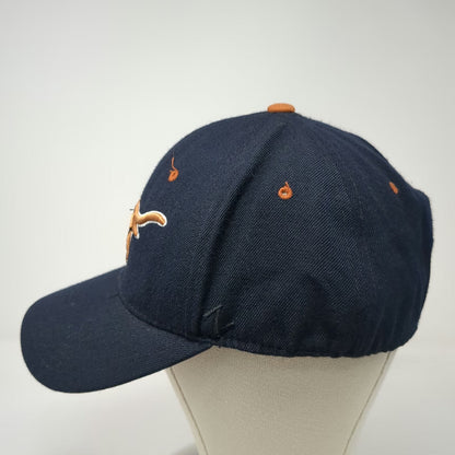 Texas Longhorns NCAA Zephyr Hat Black Orange White 7 5/8 Embroidered Logo Fitted