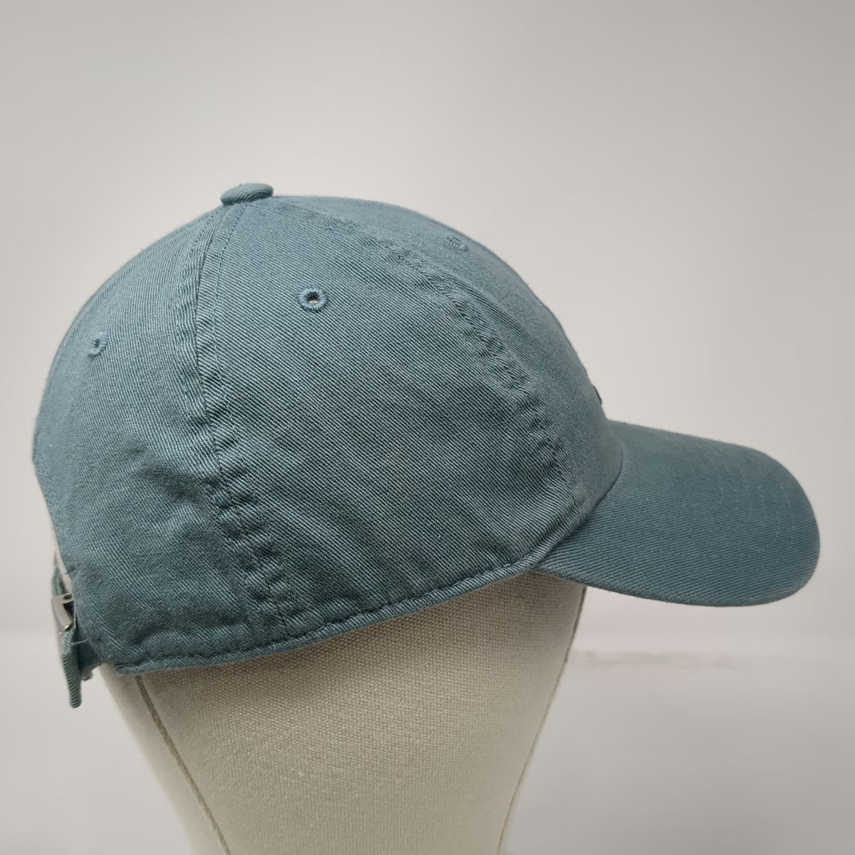 Adidas Baseball Cap Blue OSFM Slideback 100% Cotton Embroidered Logo Strap hat