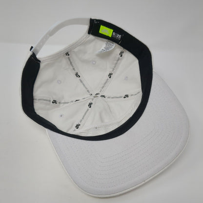 Nike SB Skateboard Snapback Hat White OSFA Embroidered Logo S1ze