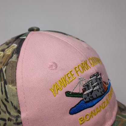 Yankee Fork Gold Dredge Bonanza Idaho Strapback Hat Camo OS Adjustable Otto