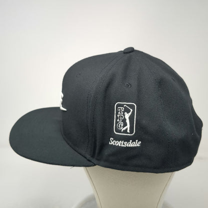 Nike Snapback Black XL TPC Scottsdale Golf Logo Hat Dri-FIT Pro Cap Embroidered