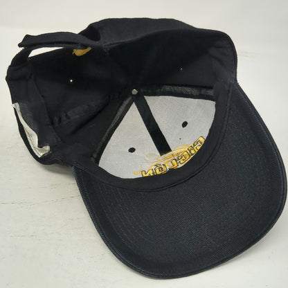 Ciclón Rum Baseball Cap Black One Size Embroidered Hurricane Logo Strapback Hat