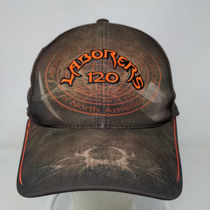 Laborers 120 Strapback Hat Multi One Size Embroidered Adjustable Graffiti