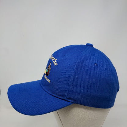 El Superior Yerington Nevada Strapback Hat Blue OSFA Adjustable Embroidered