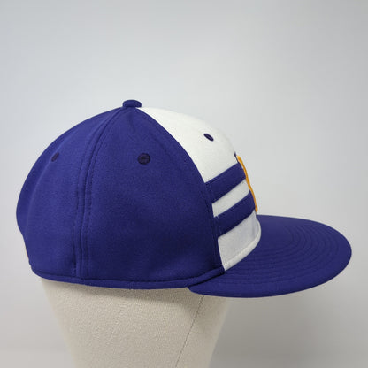 K Bulldogs Fitted Baseball Cap Purple Small Lightweight Embroidered The Game Pro