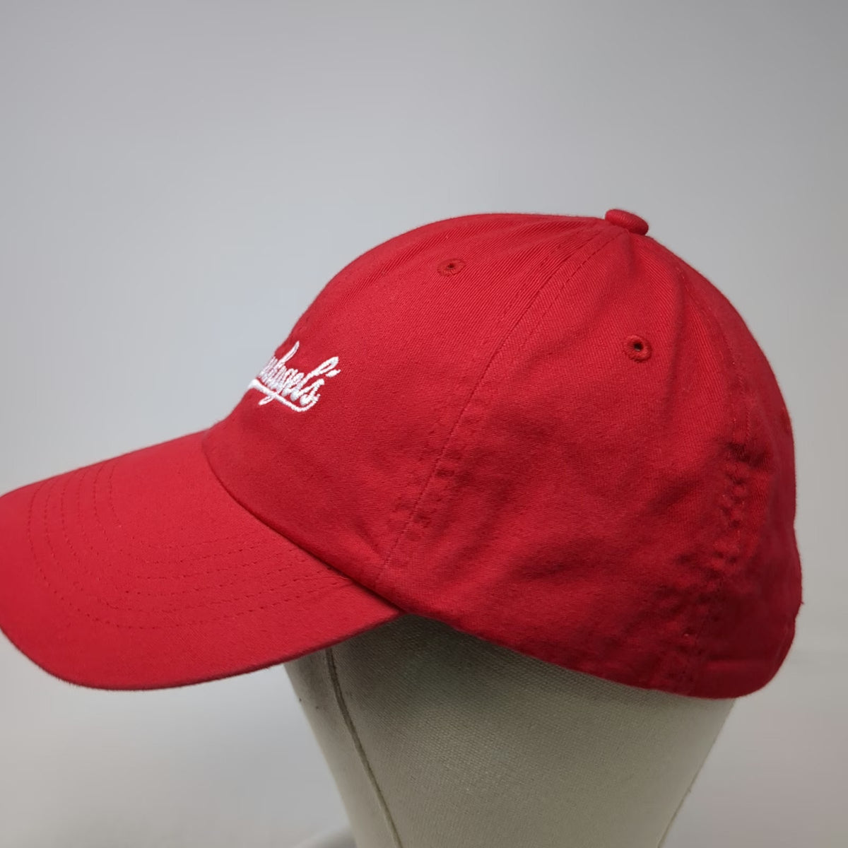 Leinenkugels Beer Baseball Cap Red One Size Embroidered Adjustable Strapback Hat