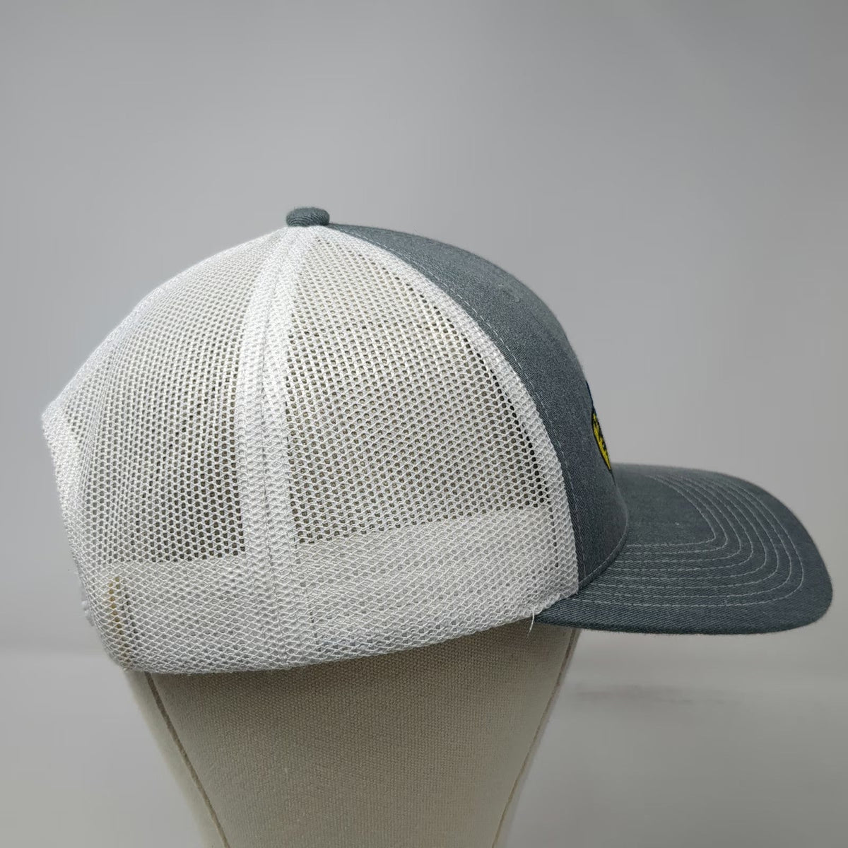 Outdoor Cap Trucker Hat Gray One Size Grayson Collin Electric Cooperative Mesh