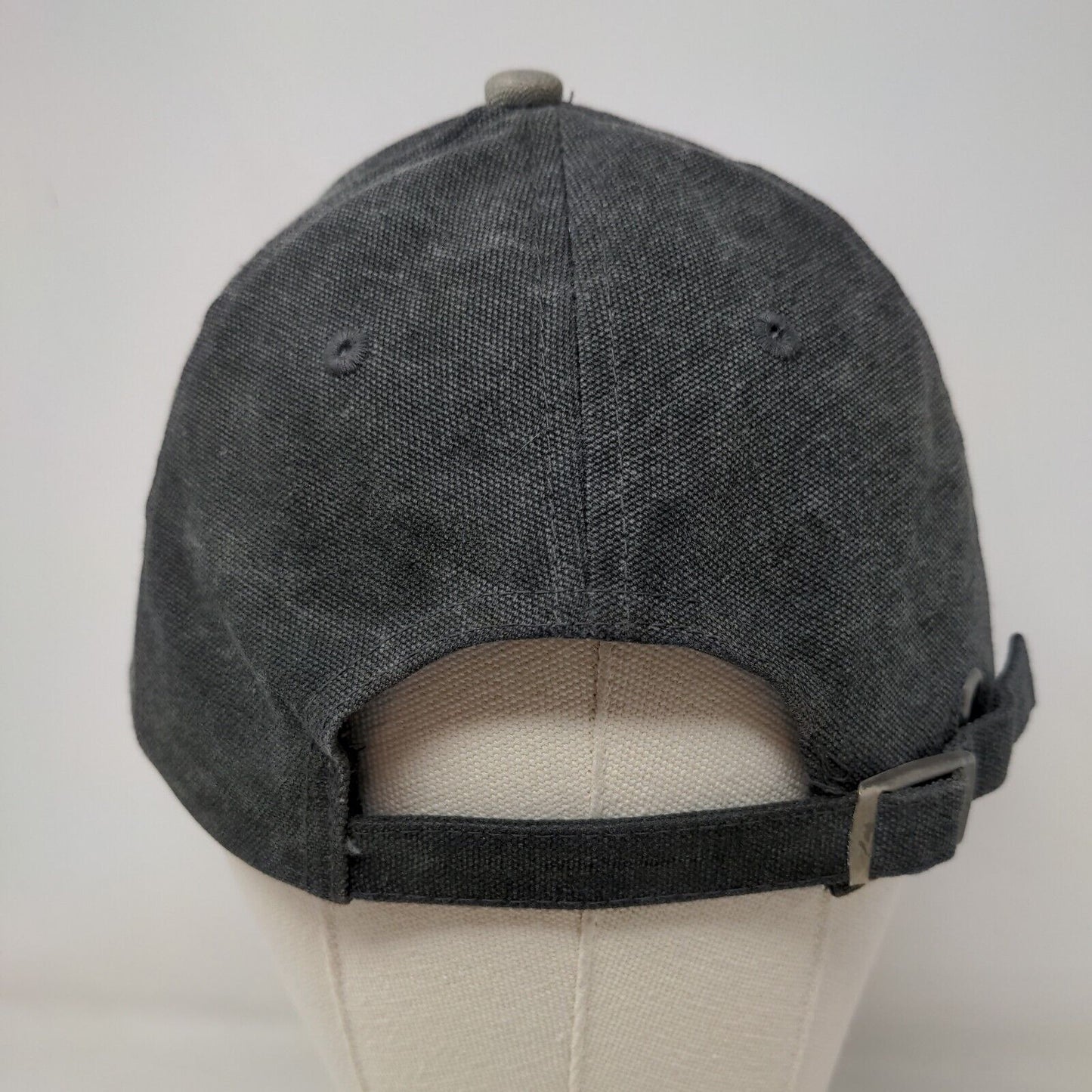 Adrian Steel Men's Slideback Hat Gray 3D Metal Logo Commercial Van Interiors