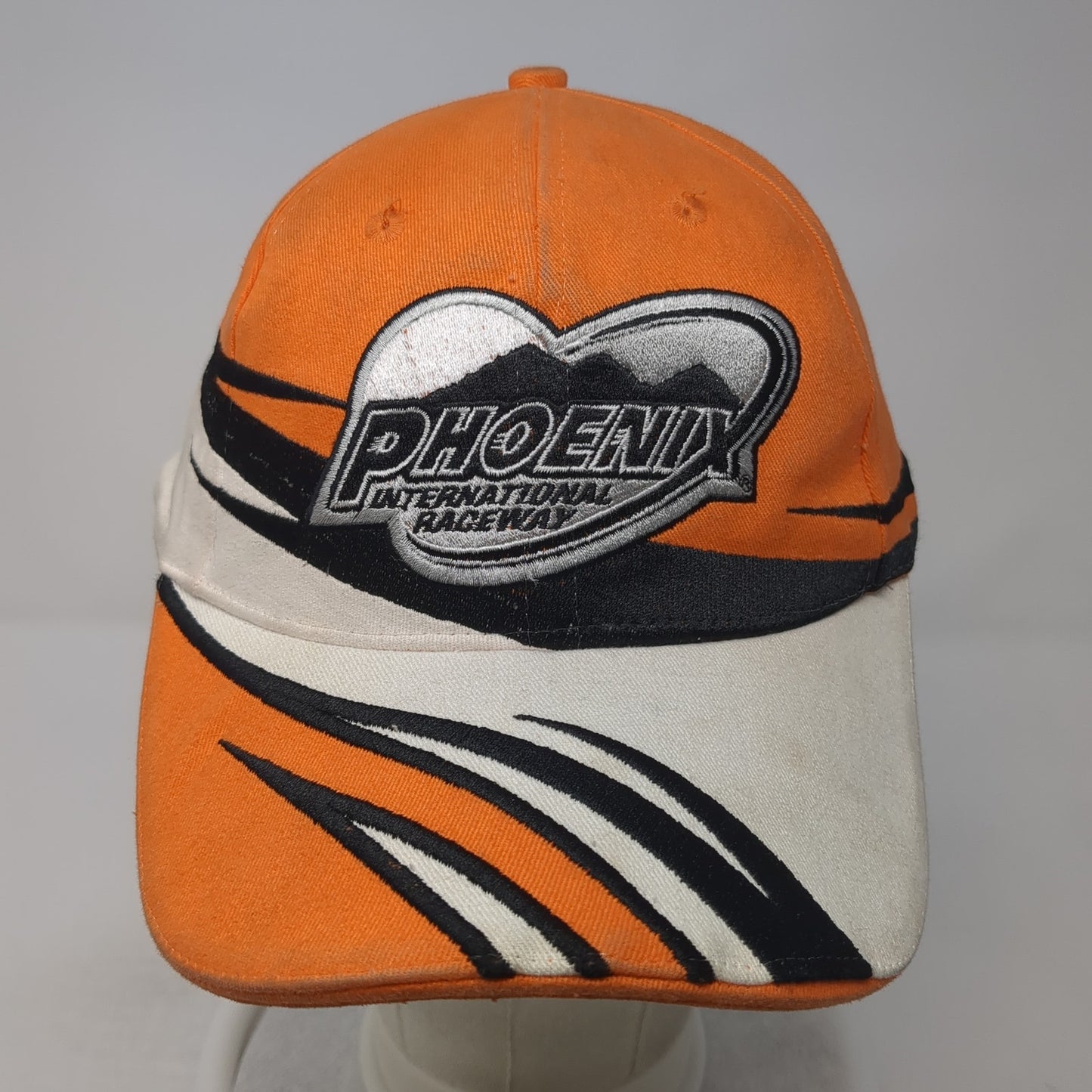 Phoenix International Raceway Baseball Cap Orange OS Adjustable Paragon Headwear