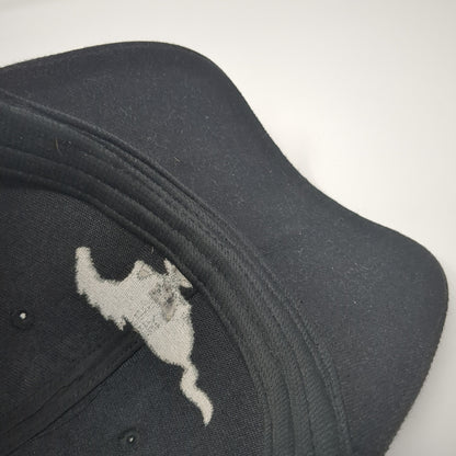 Mustang Slideback Hat Black One Size Adjustable Embroidered Open Road