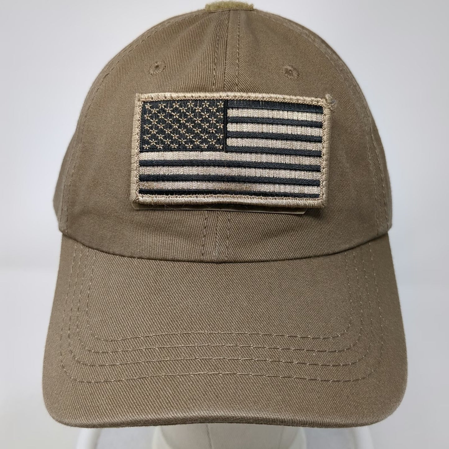 Condor Baseball Cap Brown One Size American Flag Patch Tactical RandCLP Hat