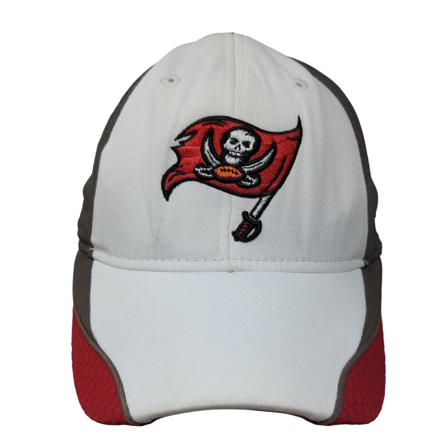 Reebok NFL Men's Fitted Hat Multicolor Size L/XL Tampa Bay Buccaneers Logo