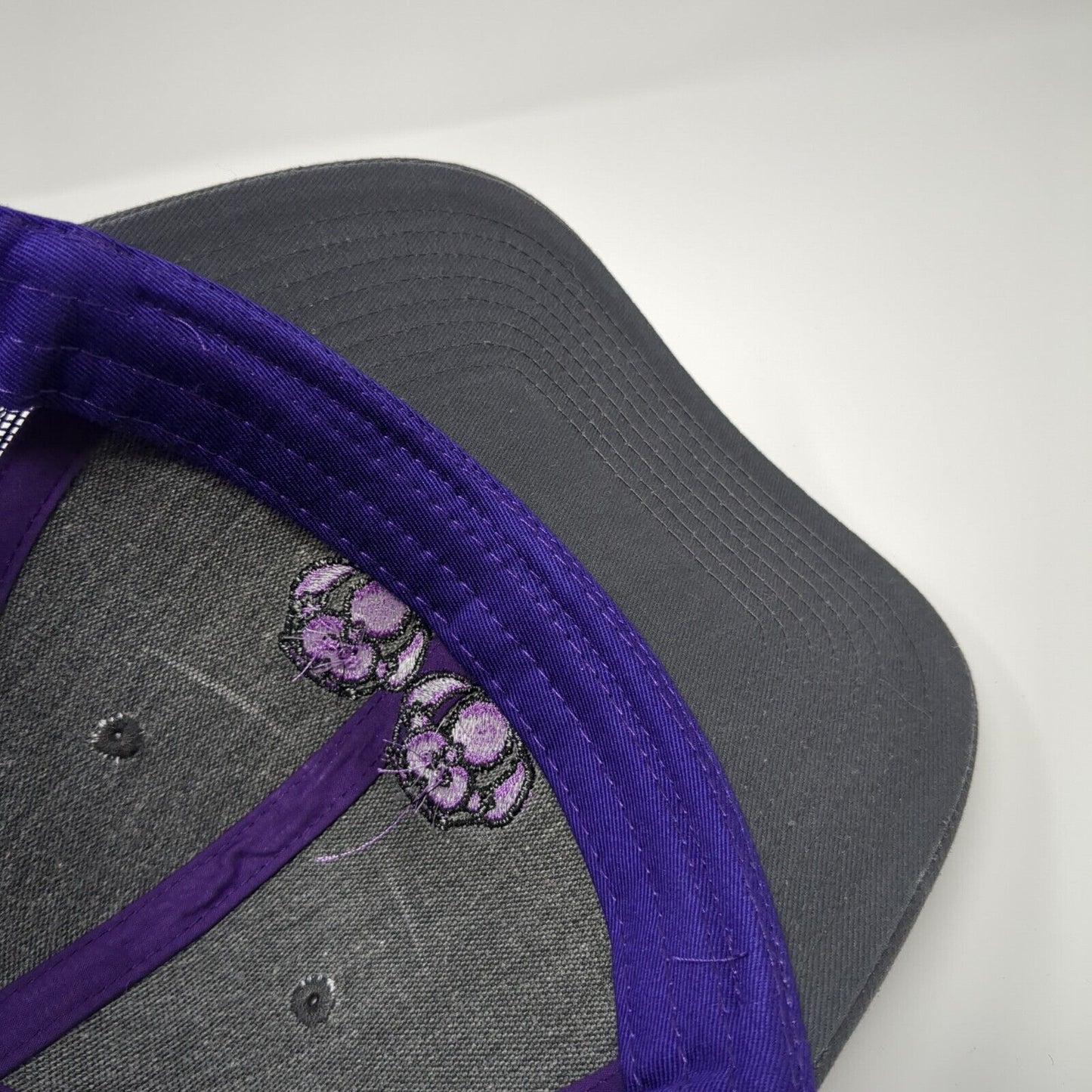 Two Owls Snapback Trucker Hat Multicolor OS Mesh Back Adjustable Port Authority