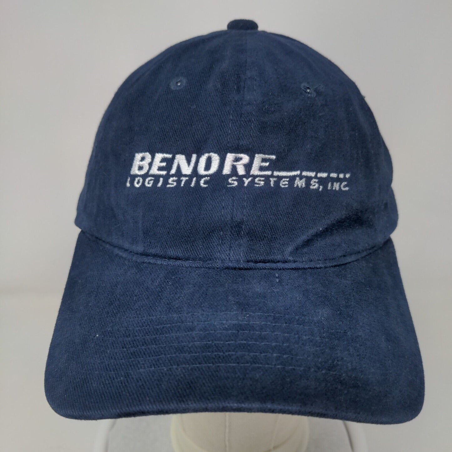 Benore Logistic Systems Inc. Slideback Hat Blue One Size Embroidered