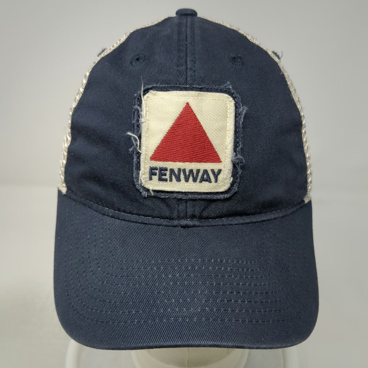 Legacy Chowdaheadz Blue Trucker Hat One Size Fenway Park Red Triangle Snapback