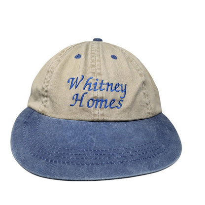 Whitney Homes Slideback Hat Multicolor OSFA Leather Strap Embroidered
