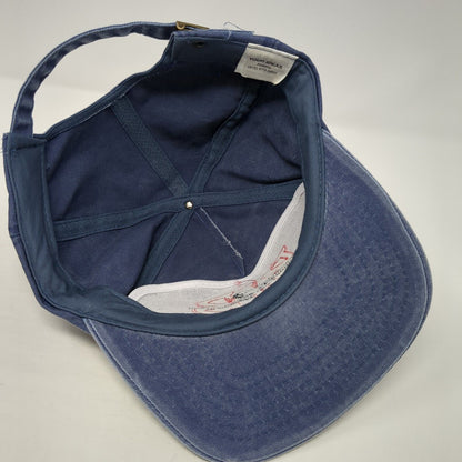 B1B Lancer Baseball Cap Blue One Size Adjustable Embroidered Denim 6 Panel