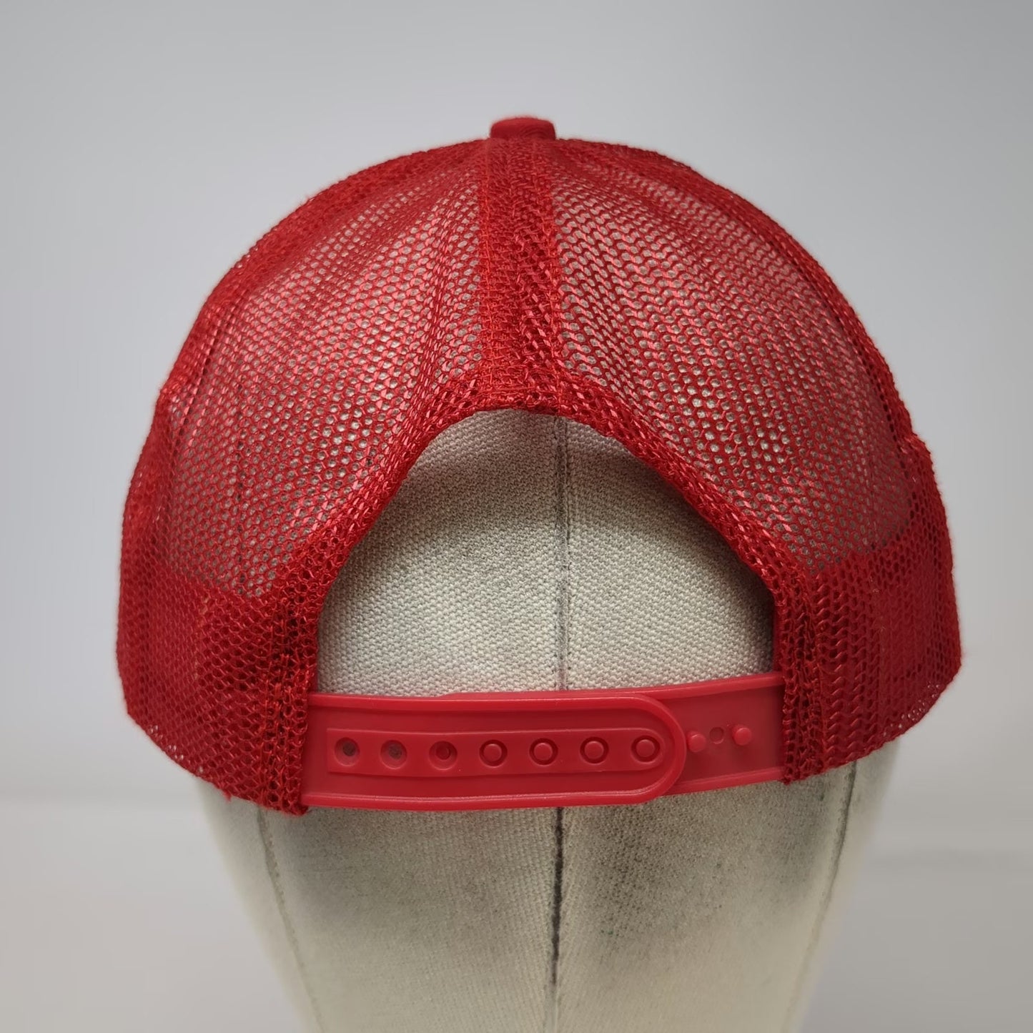 San Sun Class 1 Transport Mcveytown PA Red Trucker Hat One Size Snapback Mesh