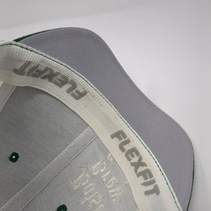 Boise Brew Card Fitted Mesh Back Trucker Hat Green S/M Port Authority