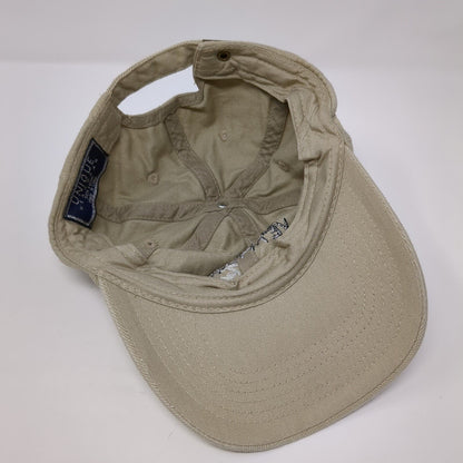 Vet Pharm Team Slideback Hat Tan One Size Adjustable Embroidered Unique Headwear