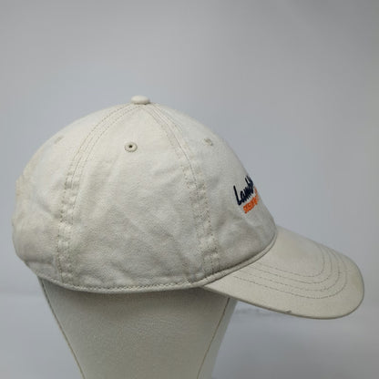 Cap America Lamb Weston Potato Logo Beige Baseball Hat One Size Adjustable Slide