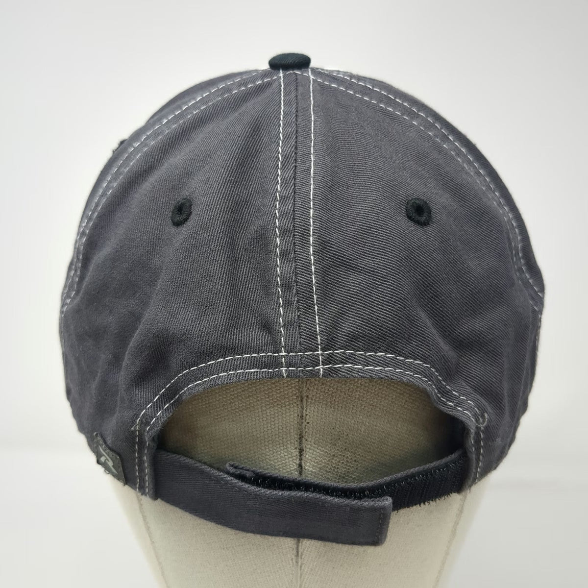 Richardson Baseball Cap Gray White Purple L Wicked Warriors East Greenwich Hat