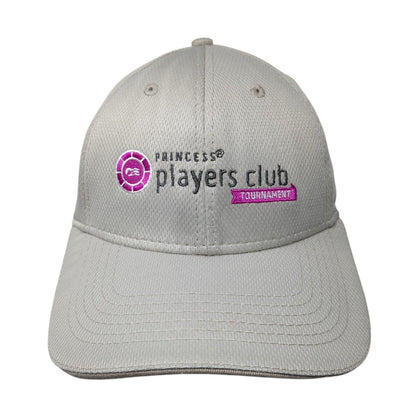 Princess Players Club Tournament Strapback Hat Tan One Size Embroidered