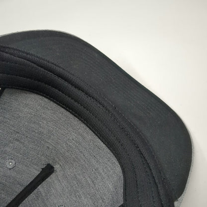 Puma 5 Panel Gray Hat One Size Snapback Golf Performance Adjustable Logo Cap