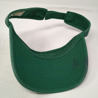 American Needle Masters Visor Hat Green One Size Golf Tournament Embroidered