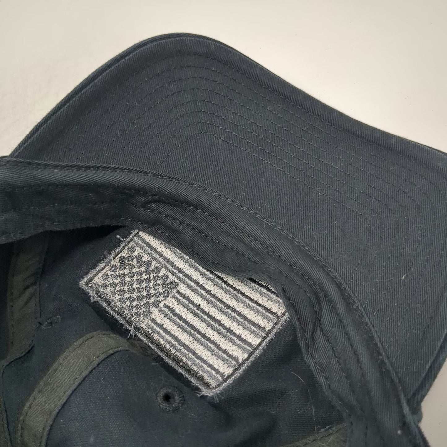 '47 NCAA Black Gray OSFM Cap American Flag OHT Adjustable Licensed Slideback Hat