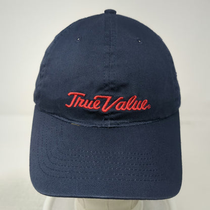 True Value Baseball Cap Blue One Size Strapback Cotton Help Is Around Corner Hat