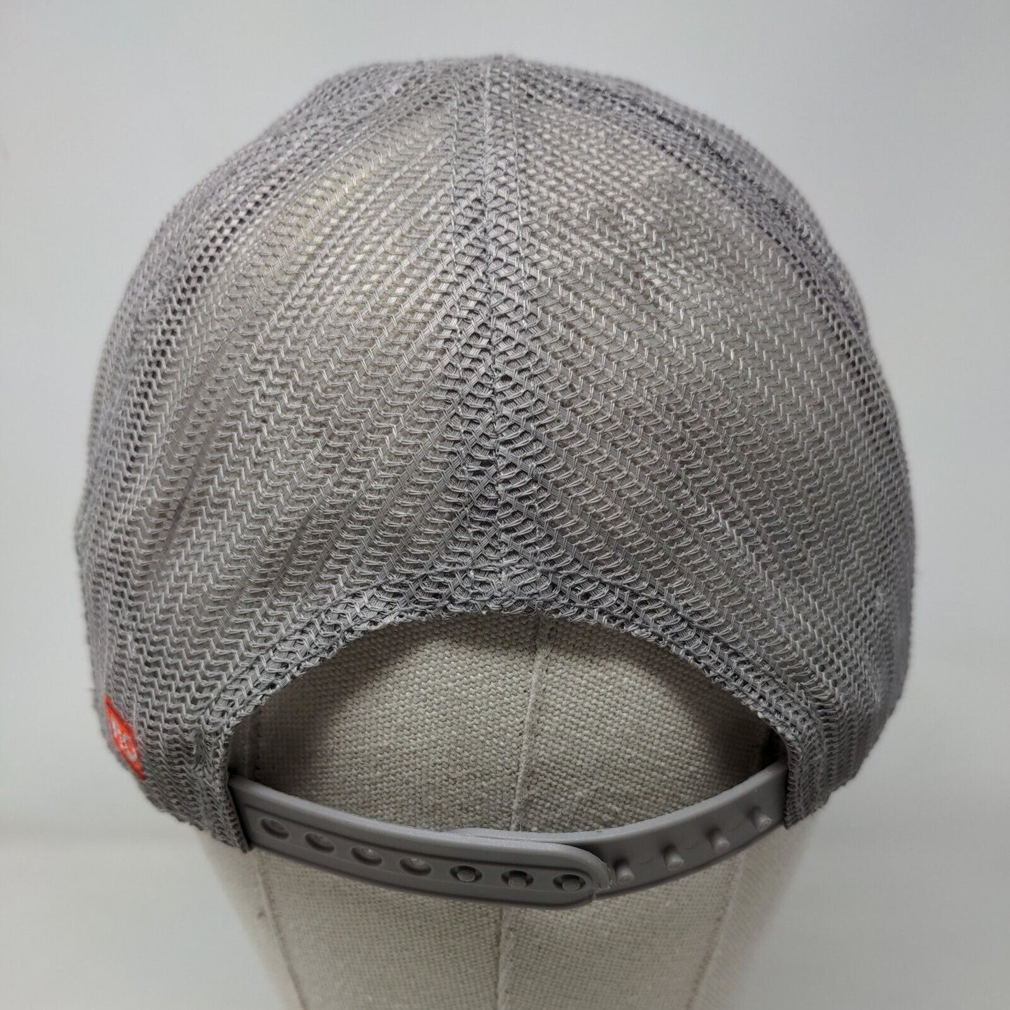 GSSF Pro Snapback Trucker Hat Gray One Size Adjustable Mesh Back Cap America