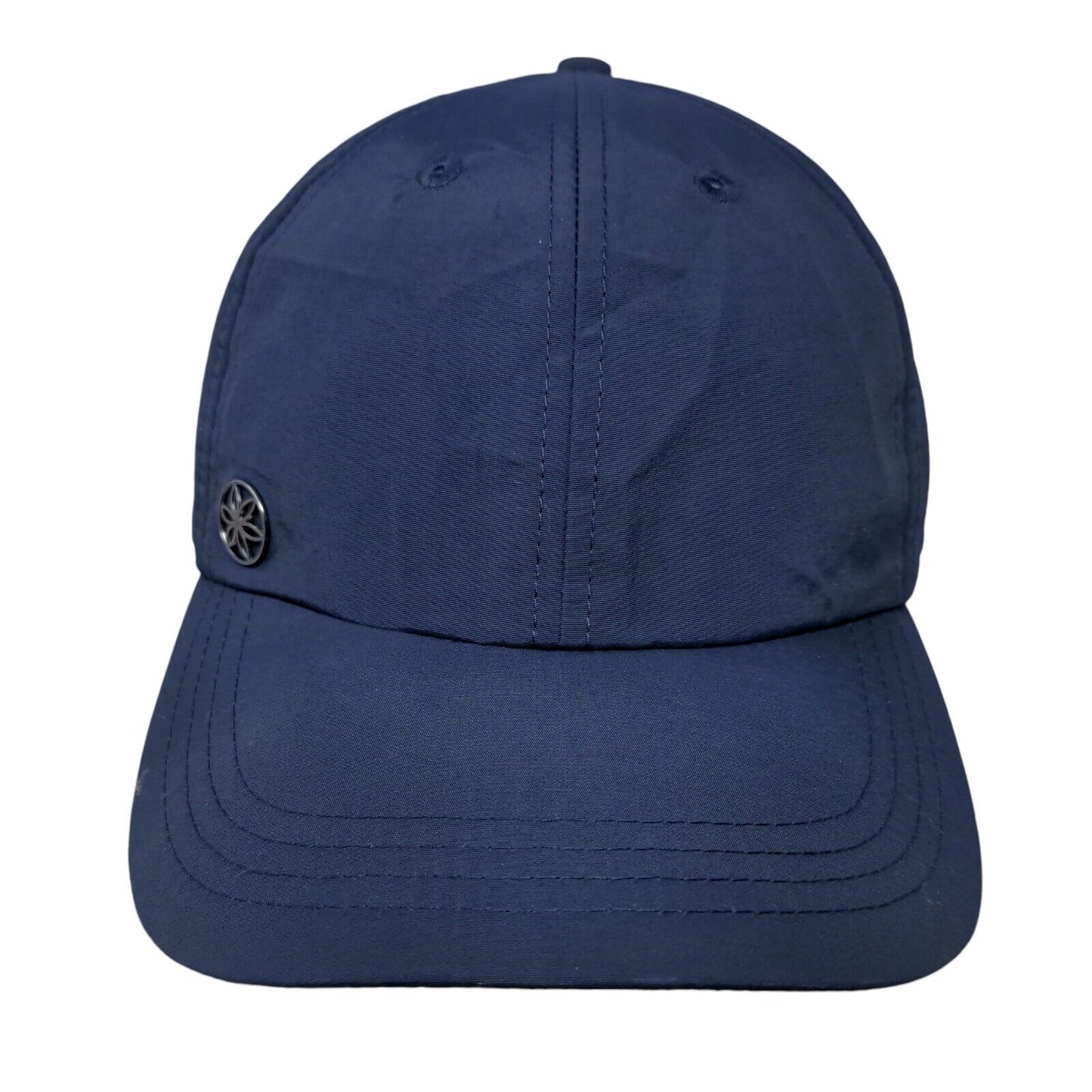 Gaiam Slideback Hat Blue One Size Adjustable Vent Holes 6 Panel