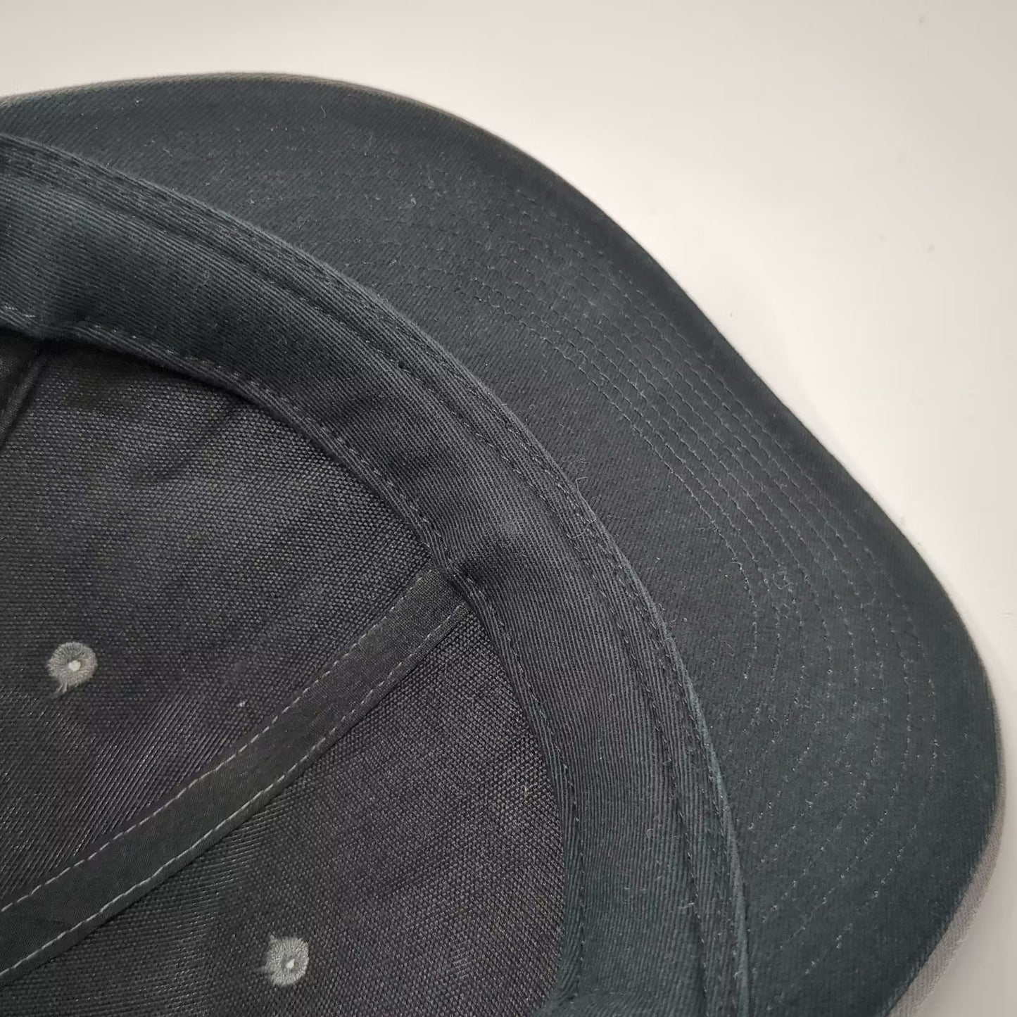 Harley-Davidson Baseball Cap Gray L Fitted Hat Embroidered Block Letter Cotton