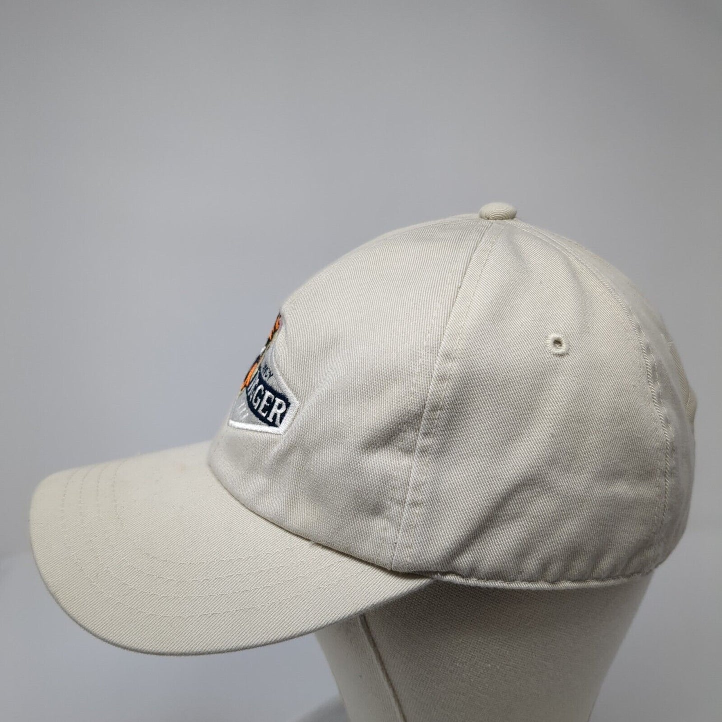 Disney Tigger Slideback Hat Tan One Size Adjustable Embroidered 6 Panel Pooh