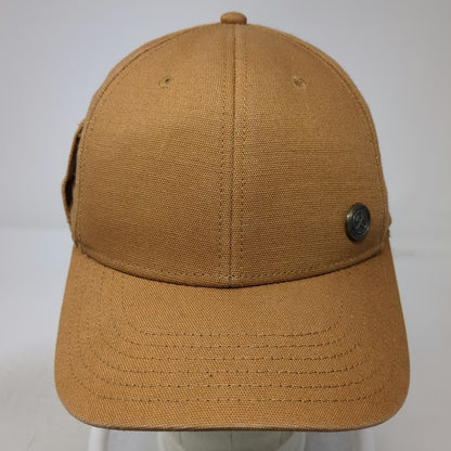 George Baseball Cap Brown One Size Side Pocket Button Detail Strapback Hat