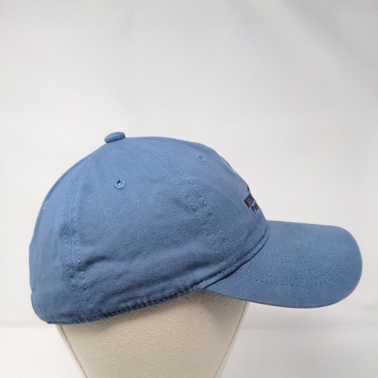 International Pro Ams Puerto Vallarta Slideback Hat Blue OS Adjustable Explosion