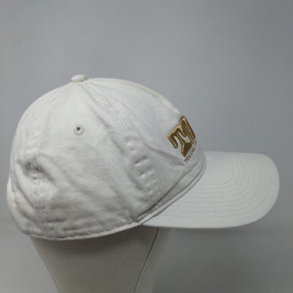 Topo Men's Snapback Hat White Size OS Embroidered Logo 100% Cotton