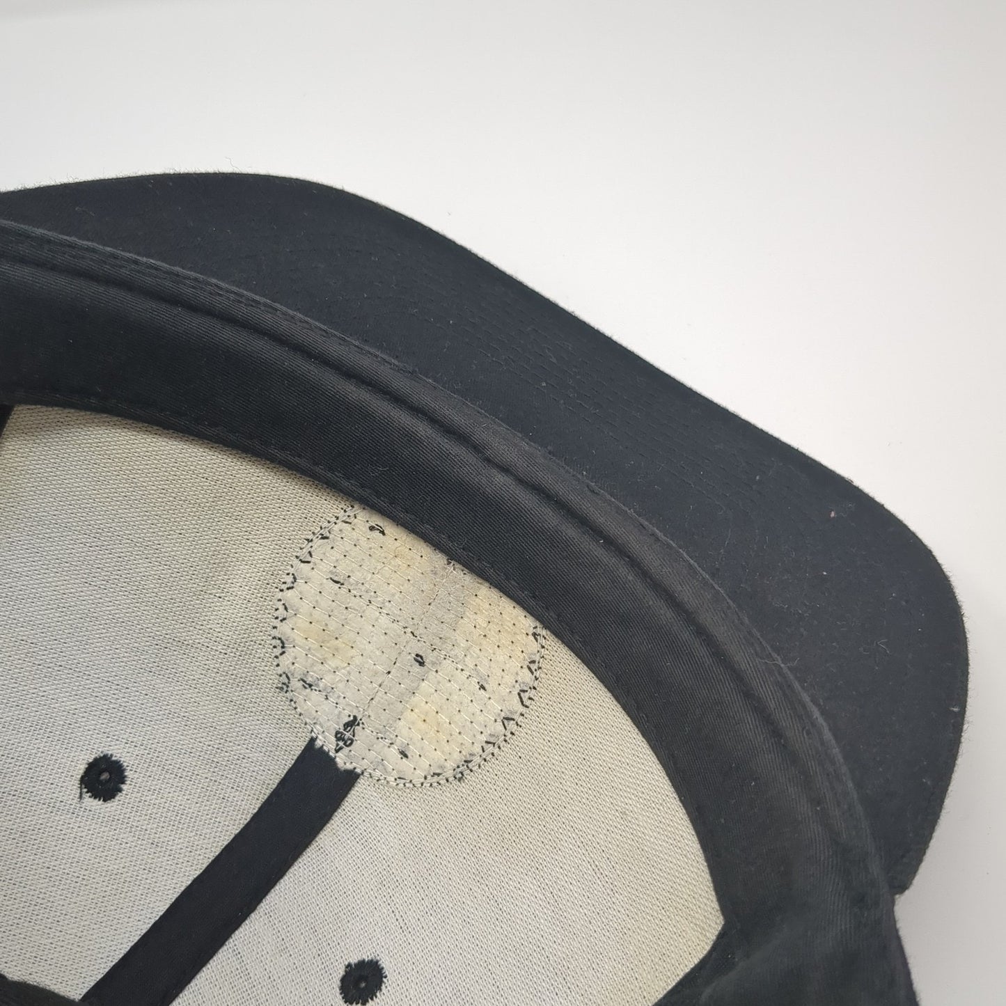 Brixton Supply Tademark Snapback Hat Black One Size Adjustable Embroidered