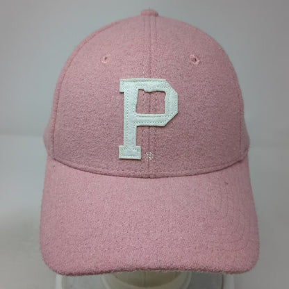 Portland Gear Baseball Cap Pink OS Embroidered P Oregon Logo Leather Strap Hat