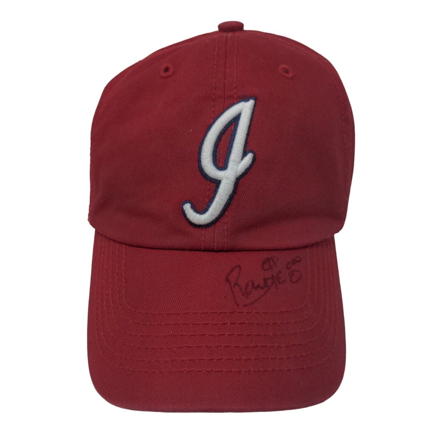 '47 Brand Indianapolis Indians Fitted Hat Size XS Autographed Signed