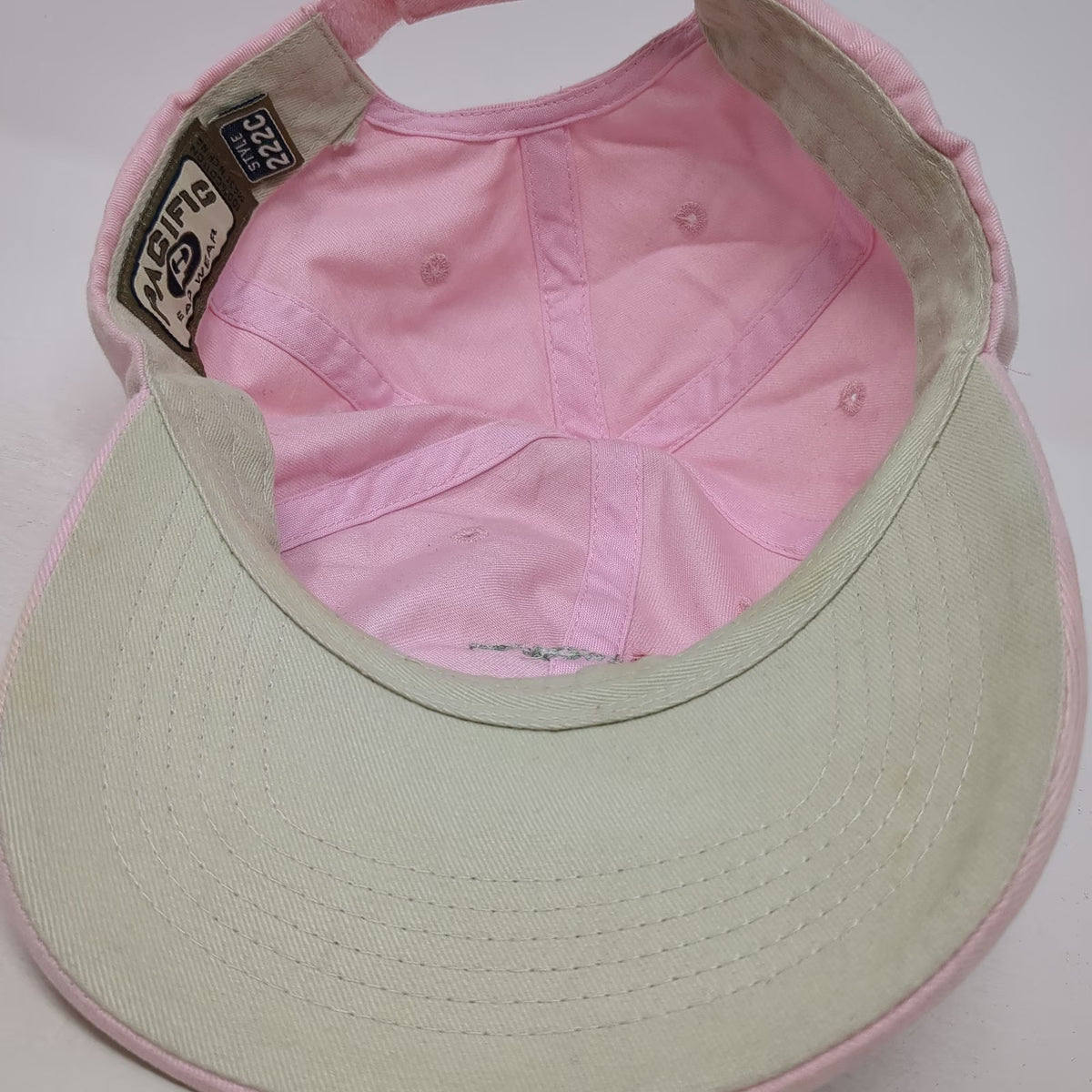 Pacific Headwear Baseball Cap Pink One Size Sweet Pea by Char Rose Floral Hat