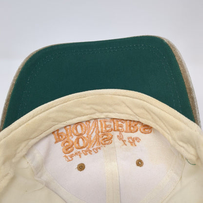 There's Only One Sons of The Pioneers Snapback Hat Tan OS Adjustable Embroidered